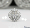 Art Deco Blossom Ring