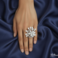 Celestial Pearl Starburst Ring