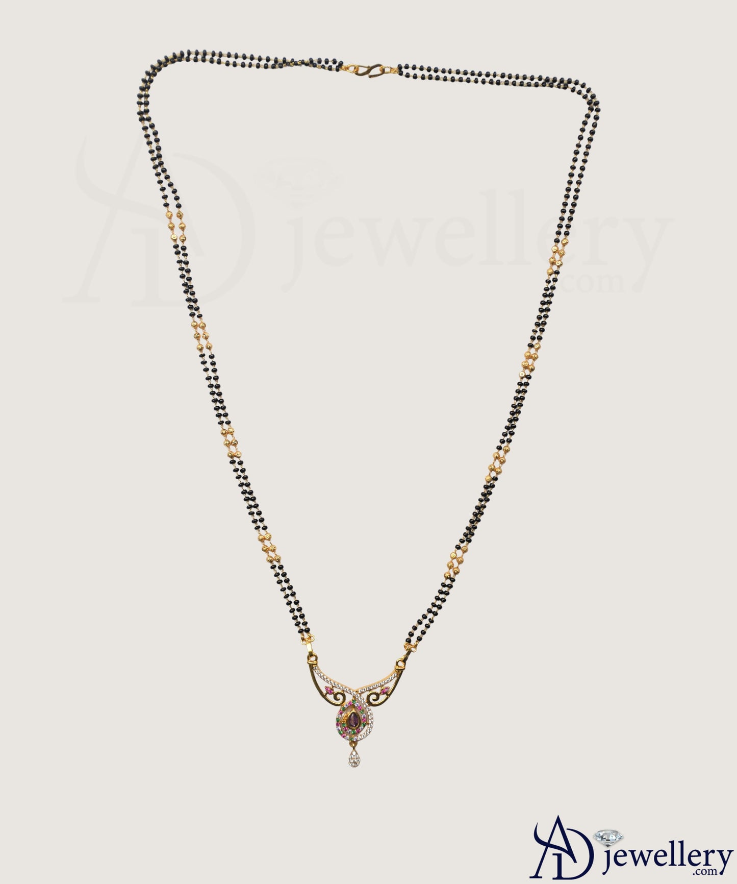 Aakriti Traditional Gold and Diamond Mangalsutra