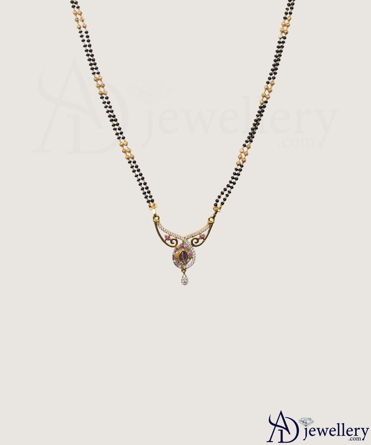Aakriti Traditional Gold and Diamond Mangalsutra