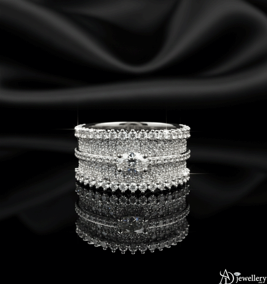 Empress Emerald-Cut Statement Ring