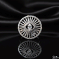 Diamond Sunburst Cocktail Ring