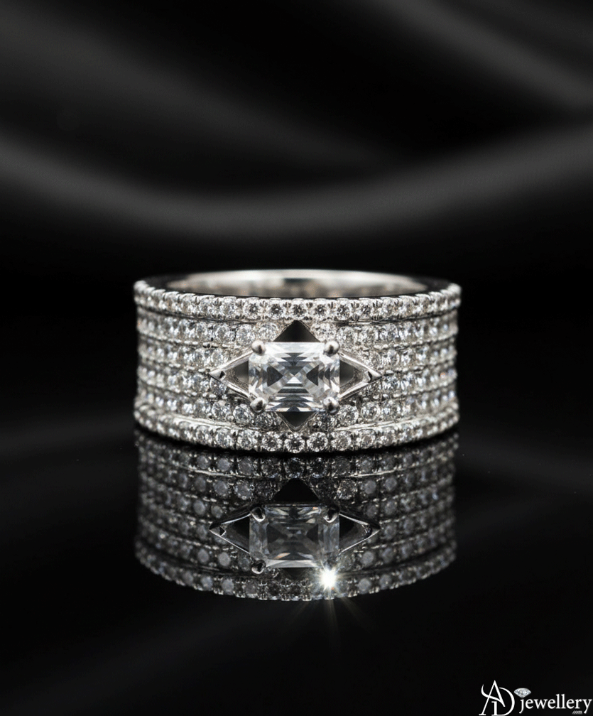 Lumina Marquise Cluster Ring