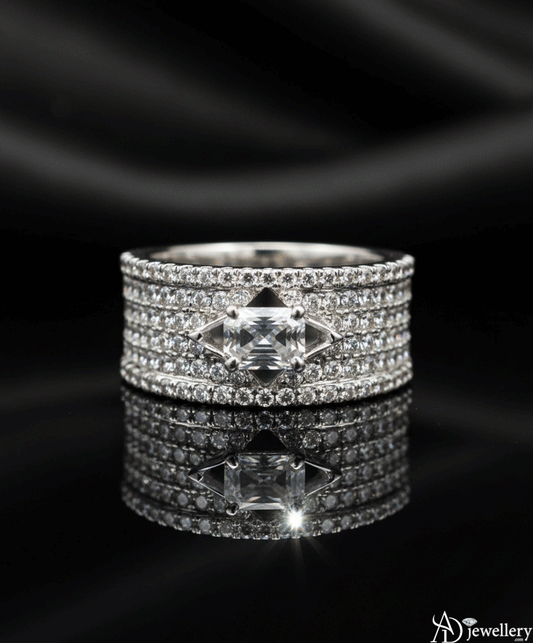 Lumina Marquise Cluster Ring