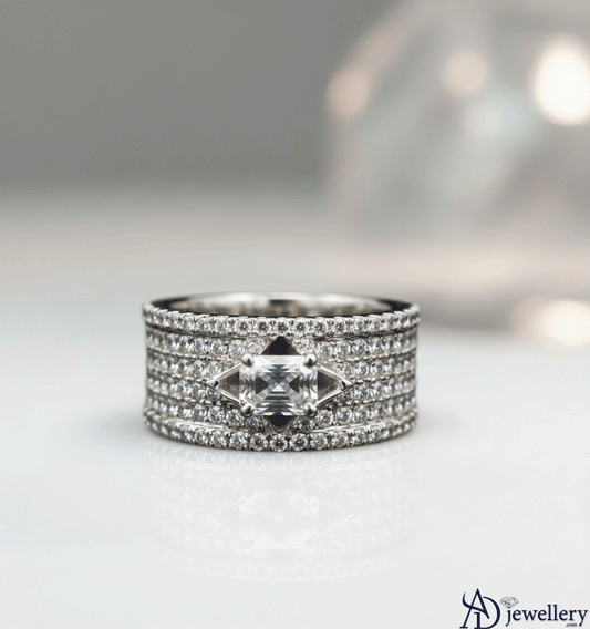 Lumina Marquise Cluster Ring