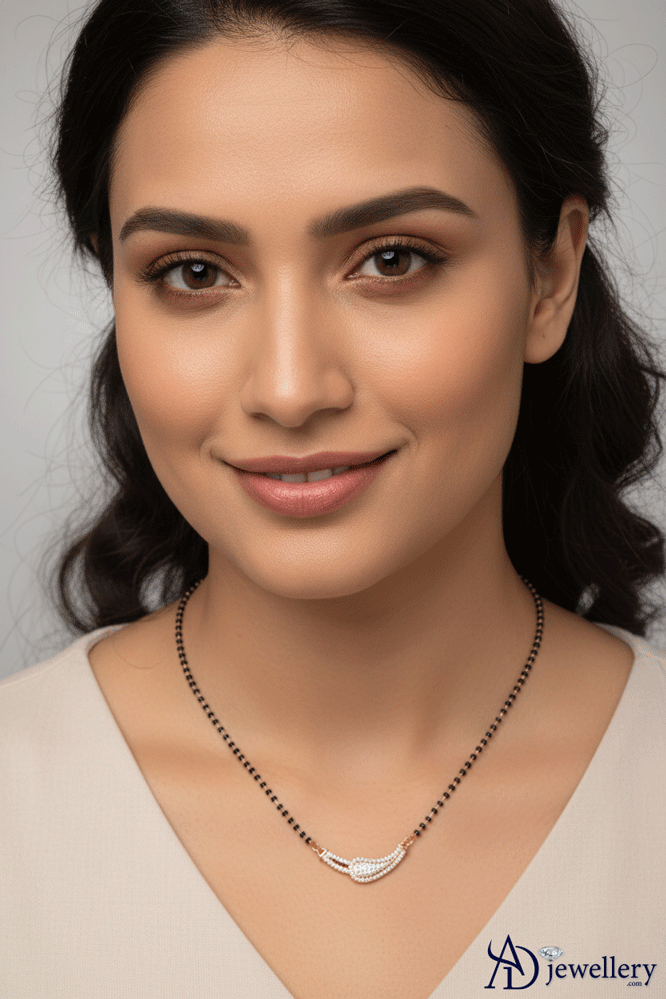 Ruby Teardrop Mangalsutra