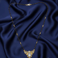 Gold-Plated Mangalsutra with a Teardrop Pendant