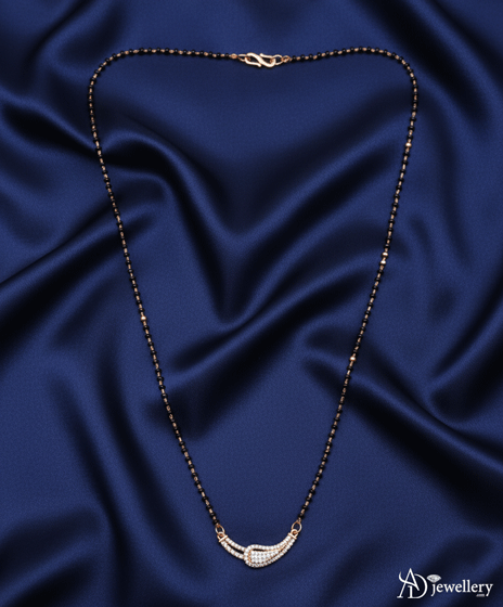 Ruby Teardrop Mangalsutra